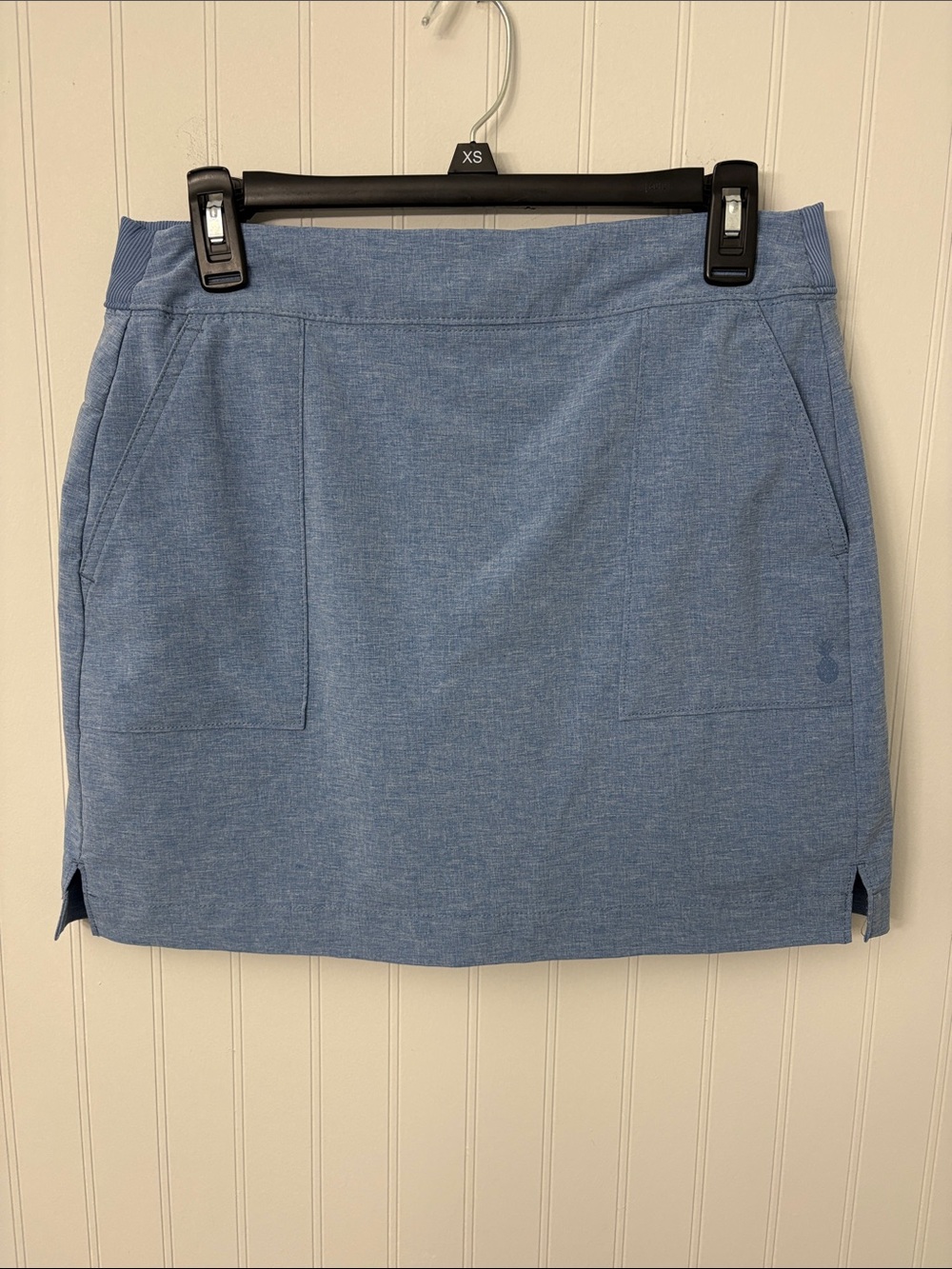 Tommy Bahama Island Zone Active Skort Heather Blue Women Size Small
